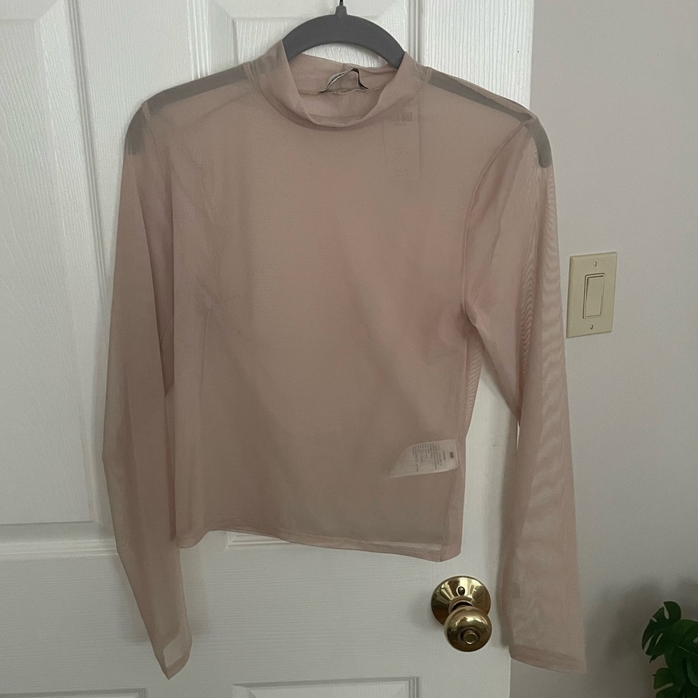 Abercrombie & Fitch Sheer Blouse